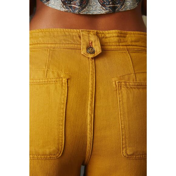 Anthropologie Low-Rise Pilcro Column Pants | New 28 Waist - Picture 5 of 6